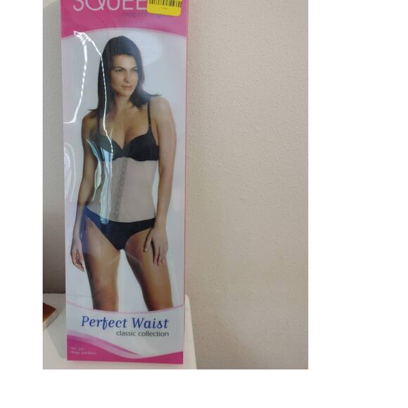 SQUEEM Perfect Waist Cincher Trainer 3X (Dress Size 18-20) Black - Picture 3 of 6